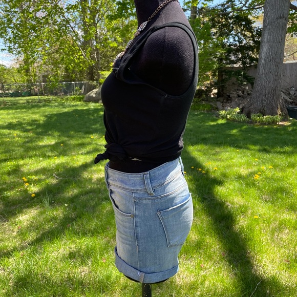 Button up jean shorts NWT - Picture 6 of 8